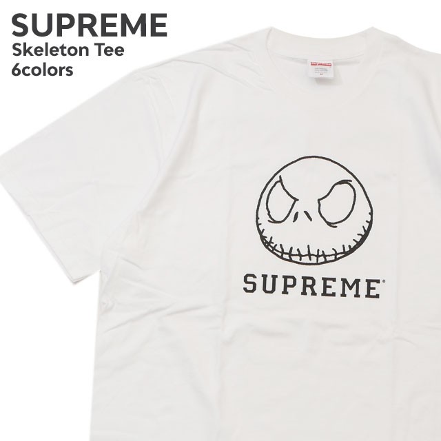 【新品未使用】supreme Skeleton tee スケルトン半袖Tシャツ