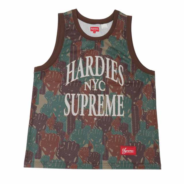 新品 シュプリーム SUPREME Hardies Camo Basketball Jersey タンク