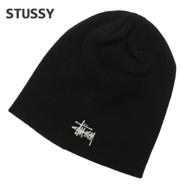 新品 ステューシー STUSSY BASIC SKULLCAP BEANIE ビーニー ニットキャップ スケート ストリート エイトボール ストックロゴ ストゥーシー スチューシー ヘッドウェア 9,360円