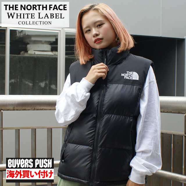 新品 NORTH FACE ヌプシ 韓国限定 ホワイトレーベル ブラック L