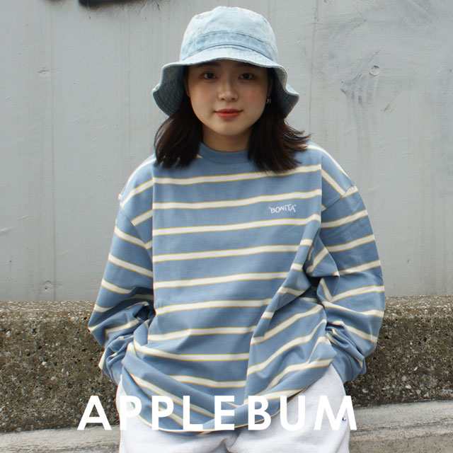 新品 アップルバム APPLEBUM Bonita Border L/S T-shirt 長袖Tシャツ