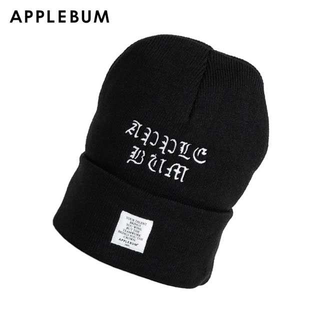 新品 アップルバム APPLEBUM Logo Knit Cap ロゴ ニットキャップ