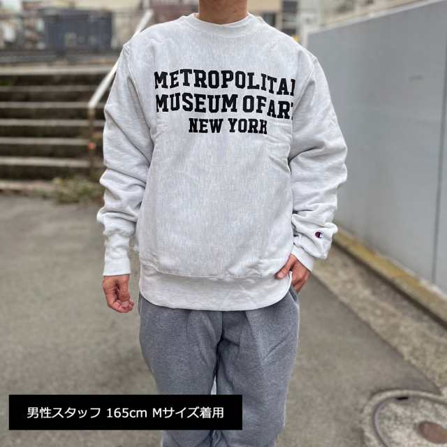 新品 メトロポリタン美術館 The Metropolitan Museum of Art MET x チャンピオン Champion Met Campus Sweatshirt スウェット ミュージア