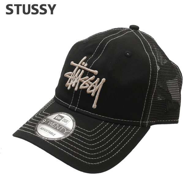 新品 ステューシー STUSSY ニューエラ New Era BASIC TRUCKER 9TWENTY CAP キャップ ヘッドウェアの通販はau  PAY マーケット - essense | au PAY マーケット－通販サイト