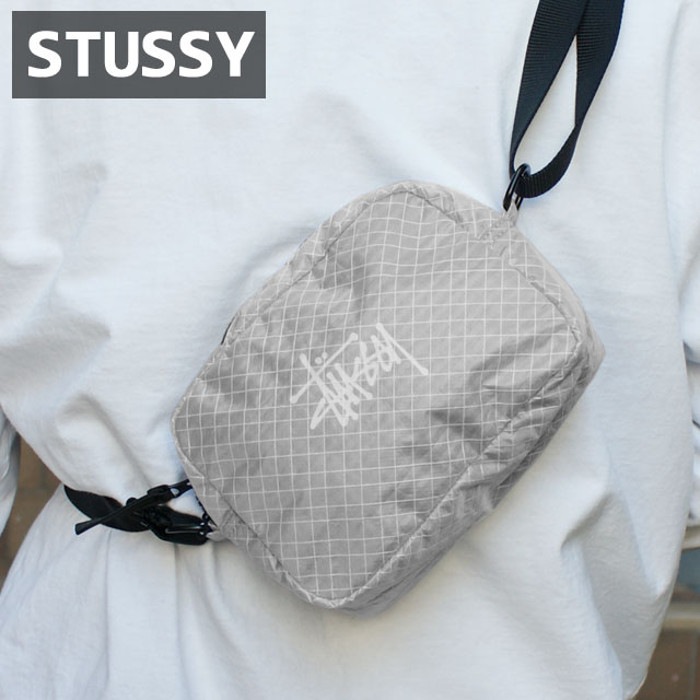 新品 ステューシー STUSSY RIPSTOP OVERLAY SIDE POUCH ショルダーバッグ サイドポーチ グッズ