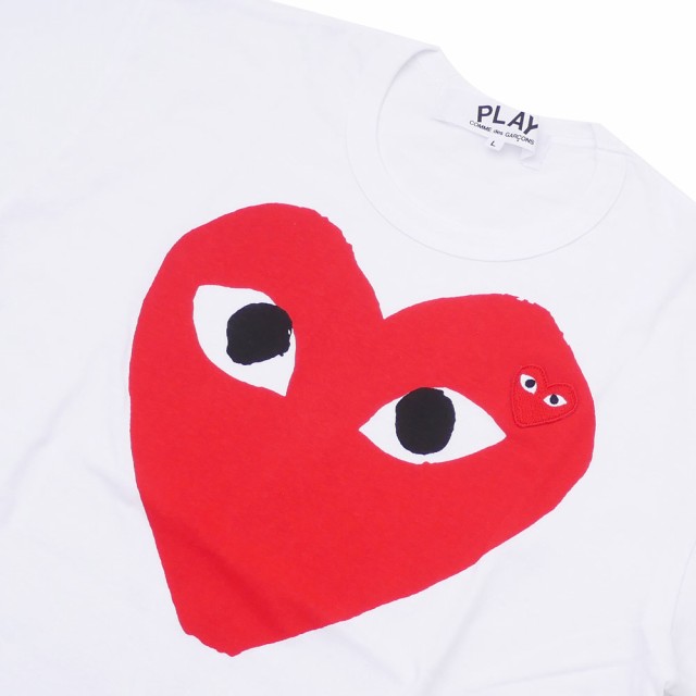 新品 プレイ コムデギャルソン PLAY COMME des GARCONS RED HEART TEE ...