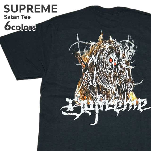 新品 シュプリーム SUPREME 24FW Satan Tee サタン Tシャツ 24AW ストリート スケート スケーター 半袖Tシャツ