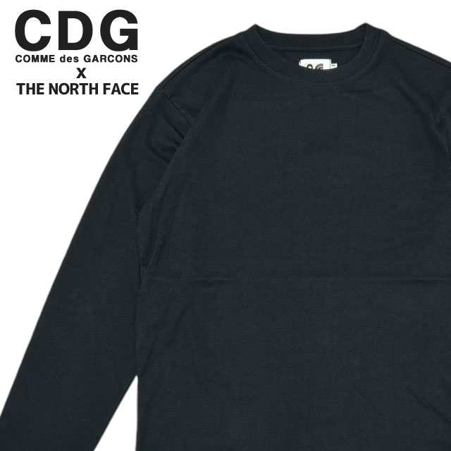 新品 シーディージー CDG コムデギャルソン x ザ・ノースフェイス THE NORTH FACE HVY WT L/S TEE ヘビーウェイト 長袖 Tシャツ プレゼン