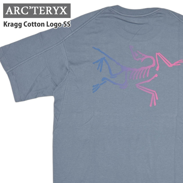 新品 アークテリクス ARCTERYX Kragg Cotton Logo SS Tシャツ X000008464 アウトドア キャンプ クライミング 登山 通勤 ビジネス 半袖Tシャツ