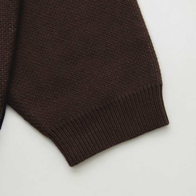 新品 アップルバム APPLEBUM APBM Knit Sweater ニットセーター BROWN TOPSの通販は