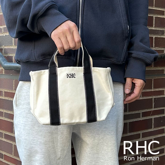 新品 ロンハーマン RHC Ron Herman Kngee ORGANIC CANVAS LOGO TOTE BAG(XS) トートバッグ ビーチスタイル サーフ アメカジ カフェ プレゼント グッズの通販は