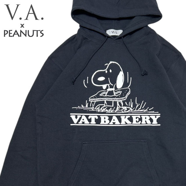 【価格見直しました】 新品 ヴイエー V.A. VAT BAKERY PEANUTS HOODIE ピーナッツ パーカー Various Artists スヌーピー SWT/HOODY