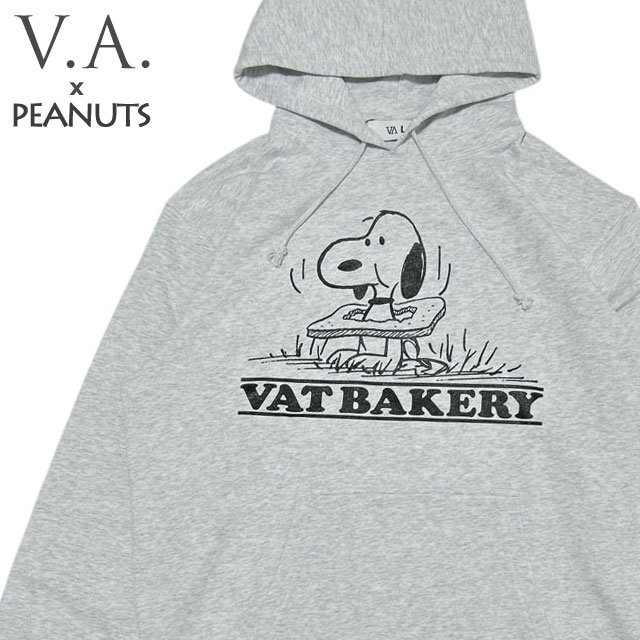 【価格見直しました】 新品 ヴイエー V.A. VAT BAKERY PEANUTS HOODIE ピーナッツ パーカー Various Artists スヌーピー SWT/HOODY