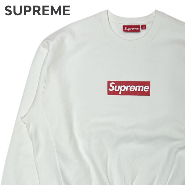 トップス supreme washed box logo crewneck XL Supreme Washed Box Logo Crewneck XL 再出品 Supreme Washed Box Logo