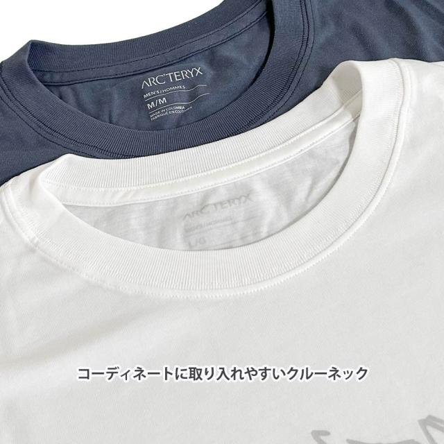 新品 アークテリクス ARC'TERYX Arc'Word Logo SS M アークワード ロゴ Tシャツ X000007991 200009341059 半袖Tシャツ ARC\u0027TERYX アークテリクス ARC WORD T-SHIRT アーク ワード Tシャツ S