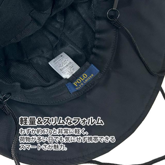 新品 ポロ ラルフローレン POLO RALPH LAUREN 遮光 レイン ハット