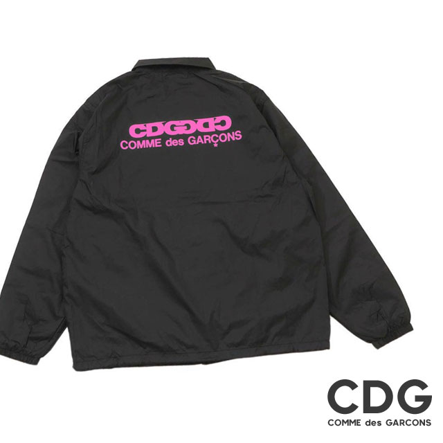 新品 シーディージー CDG コムデギャルソン COMME des GARCONS PINK LOGO COACH JACKET 5 コーチジャケット ナイロンジャケット エアライン ロゴ プレゼント ギフト お祝い 贈り物 OUTER
