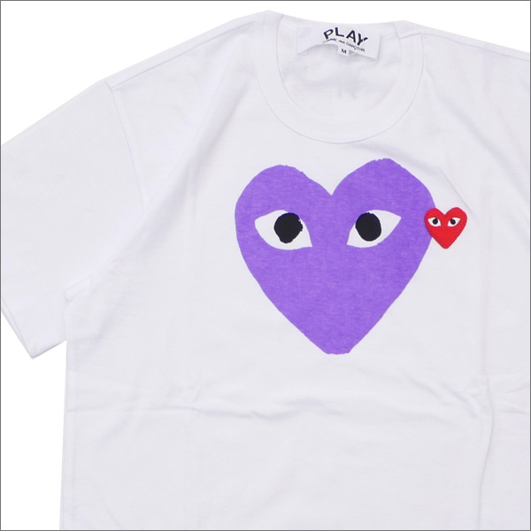 新品 プレイ コムデギャルソン PLAY COMME des GARCONS COLOR HEART TEE Tシャツ AX-T106-051 半袖Tシャツ