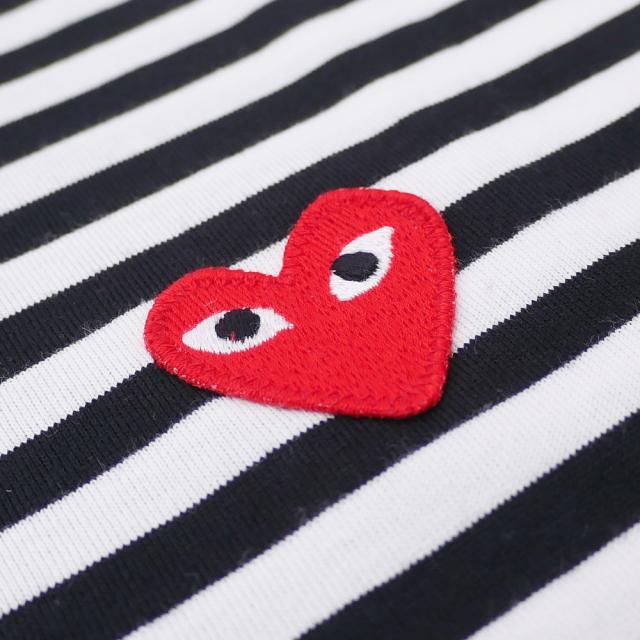 新品 プレイ コムデギャルソン PLAY COMME des GARCONS MENS BORDER