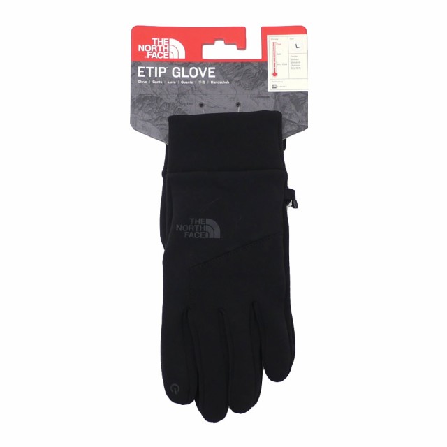 black north face etip gloves