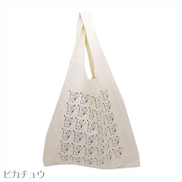 大きめショッピングバッグトートバッグピカチュウポケットモンスターポケモンコットンバッグエコバッグサブバッグ肩掛け鞄 メール便対応の通販はau Pay マーケット べっぴんｋｏｂｅ