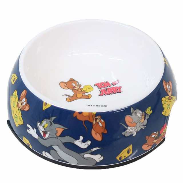 フードボウル フードボール ペット用食器 エサ入れ 餌入れ エサ皿 トムとジェリー Tom and Jerry チーズ ワーナーブラザース キャラクタ