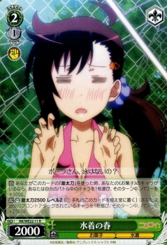 ヴァイスシュヴァルツ 水着の春 R ニセコイ Nkwe22 ヴァイスの通販はau Pay マーケット カードミュージアム