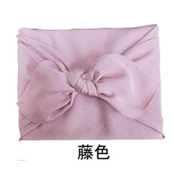 丹後ちりめん 縮麺 風呂敷 無地レーヨン 「藤色」 （90cmx90cm）【投函便・メール便 送料無料対応】