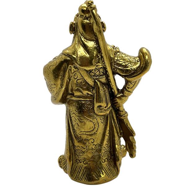 商売の神様】三国志関羽雲長の銅像