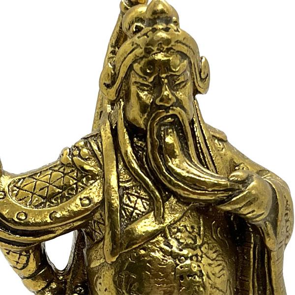 商売の神様】三国志関羽雲長の銅像