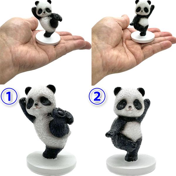ミニ樹脂カンフーパンダ【6種類】 ｜フィギュア,人形,panda,ぱんだ
