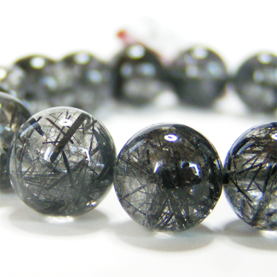 太極ルチル ブレスレット 15mm パワーストーン 天然石 k108-130