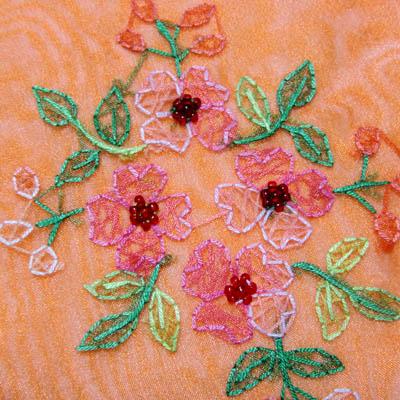 シースルーオーガンジー刺繍巾着袋 Kp ネコポス便可 オレンジ 赤 ベトナム雑貨 可愛い ハンドメイド グッズ 玩具 中国 中華街 レトの通販はau Pay マーケット 肉まん 太極拳雑貨の中華街 老維新
