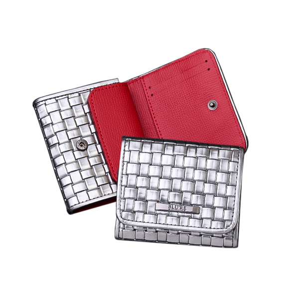 財布 メンズ ミニ財布 コンパクト財布 光沢 イタリアンレザー 本革