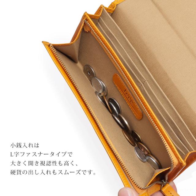 長財布 レディース メンズ ロングウォレット フラップ財布 栃木レザー 本革 日本製 シンプル 使いやすい feee フィー 【FE-3051】 ブランド 人気_8