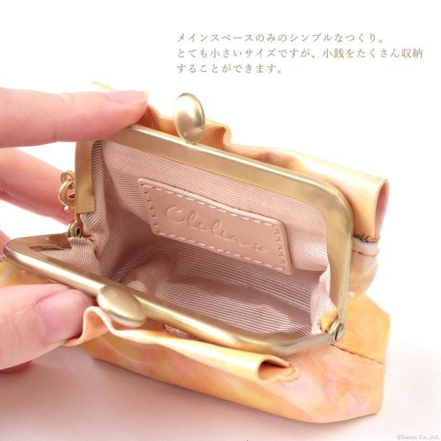 小銭入れ レディース がま口 コインケース 日本製 本革 牛革 アートレザー Clelia-u- クレリアユー Bouquet ブーケ 【CLU-803】 ブランド 人気_11