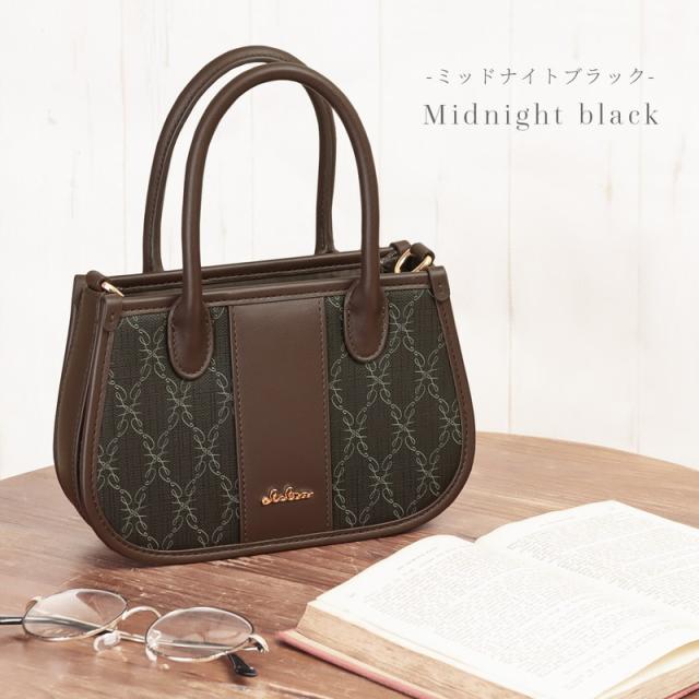 ミニバッグ レディース ショルダーバッグ 2way 幾何学模様 斜め掛け