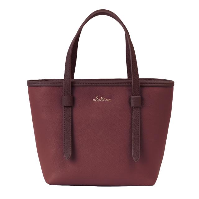 トートバッグ レディース ミニトート 自立 本革 無地 上品 高級 Clelia