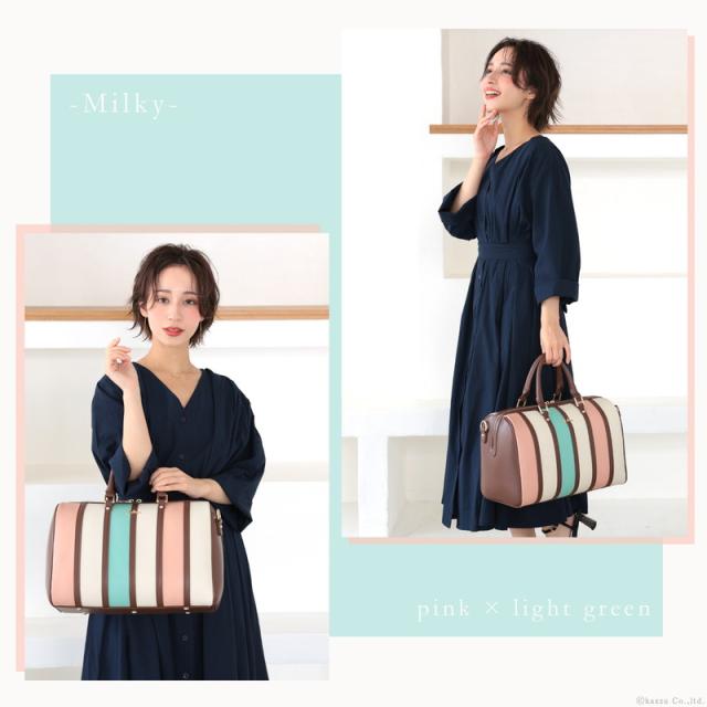 【TVドラマ衣装協力】ボストンバッグ レディース ショルダーバッグ トート 2way 大容量 旅行 合成皮革 Clelia クレリア Bellezza ベレッサ【CL-22571】 ブランド 人気 TVドラマ衣装協力】ボストンバッグ レディース ショルダーバッグ