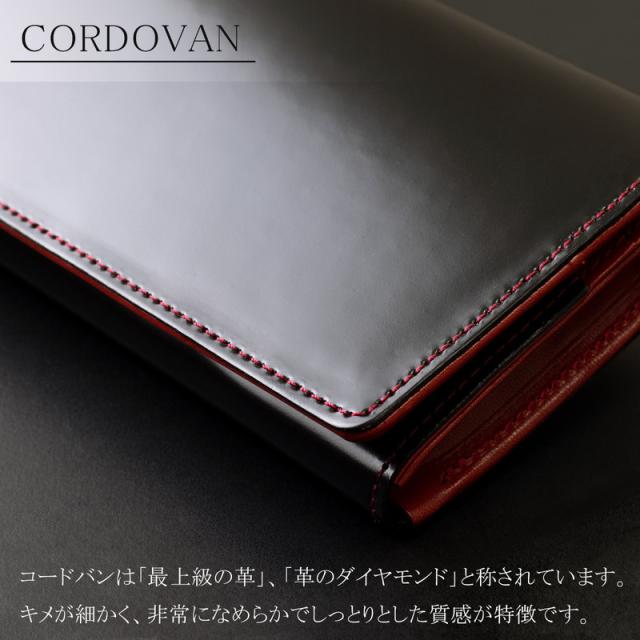 財布 メンズ 長財布 コードバン 栃木レザー ロングウォレット 日本製 MADE IN JAPAN EL-DIABLO エルディアブロ 【EL-C-3140】 ブランド 人気_3