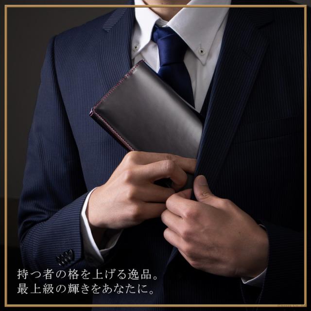財布 メンズ 長財布 コードバン 栃木レザー ロングウォレット 日本製 MADE IN JAPAN EL-DIABLO エルディアブロ 【EL-C-3140】 ブランド 人気_14