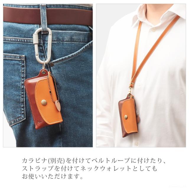 コインキャッチャー メンズ レディース 財布 小銭入れ 本革 栃木