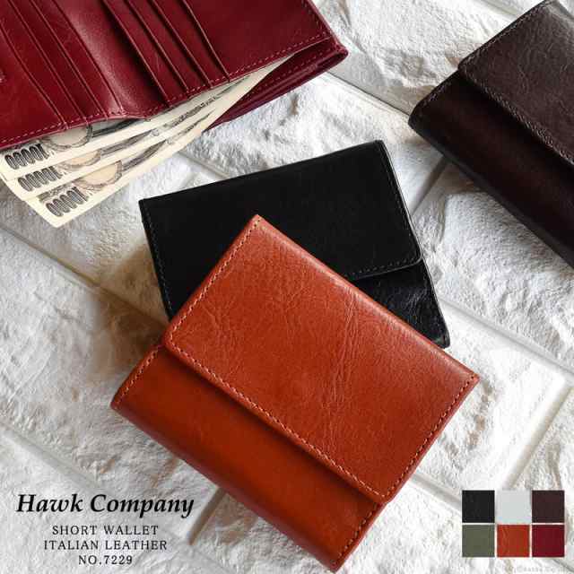 ブリヤンテス・レッド HAWK COMPANY本革牛革財布 - 通販 - www.worldjumping.co.uk