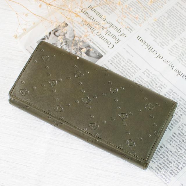 長財布 レディース スヌーピー ウッドストック 本革 イタリアンレザー