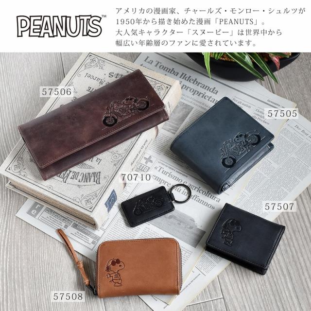 PEANUTS & Co. 　小銭入れ　コインケース スヌーピー 財布 コインケース 小銭入れ ラウンドファスナー