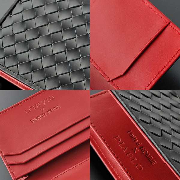 名刺入れ メンズ 革 メッシュ 編込み レザー カードケース 小物 United Homme President Diablo Uhd 1262 Mlbの通販はau Pay マーケット バッグ 財布 Shop Kazzu