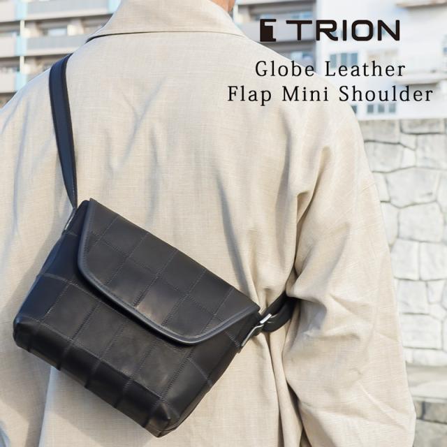 ショルダーバッグ ミニショルダー メンズ レディース 本革 グラブレザー シンプル TRION トライオン 【DPC272】 ブランド 人気