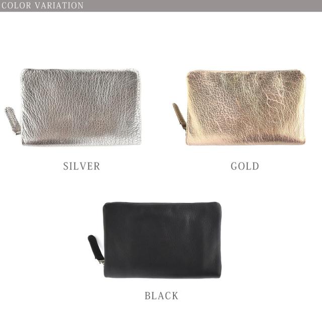 折り財布 レディース 短財布 シルバー 光沢 本革 機能性 おしゃれ 個性的 上品 VIA DOAN ヴィアドアン ジルダシリーズ【No.705】ブランド 人気_5