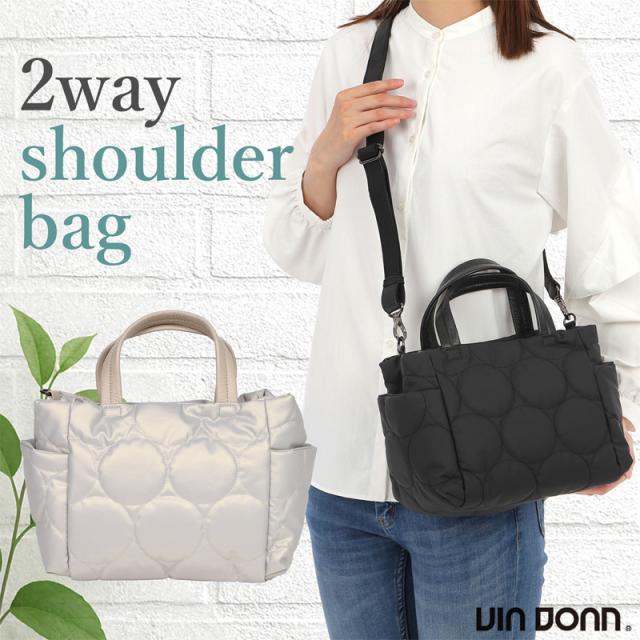 ショルダーバッグ レディース ハンドバッグ 2way 軽量 軽い かわいい ドット キルティング VIA DOAN ヴィアドアン 【NO.1297】ブランド 人気