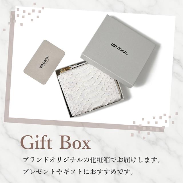 折り財布 レディース L字ファスナー財布 財布 ラウンドファスナー ダイヤモンドパイソン ヘビ革 金運 可愛い 使いやすい VIA DOAN ヴィアドアン Bran python ブランパイソン【NO.449】ブランド 人気_7